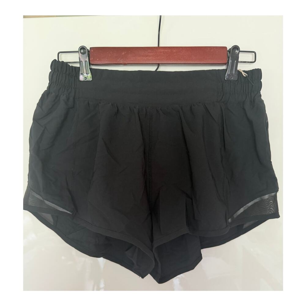 New Black Running Shorts with Built-in Liner - Stay Active! Size Large